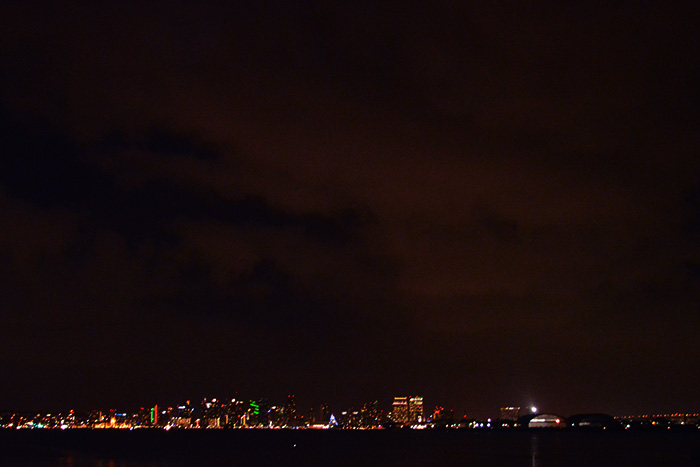 Night Time San Diego Skyline // Nattie on the Road