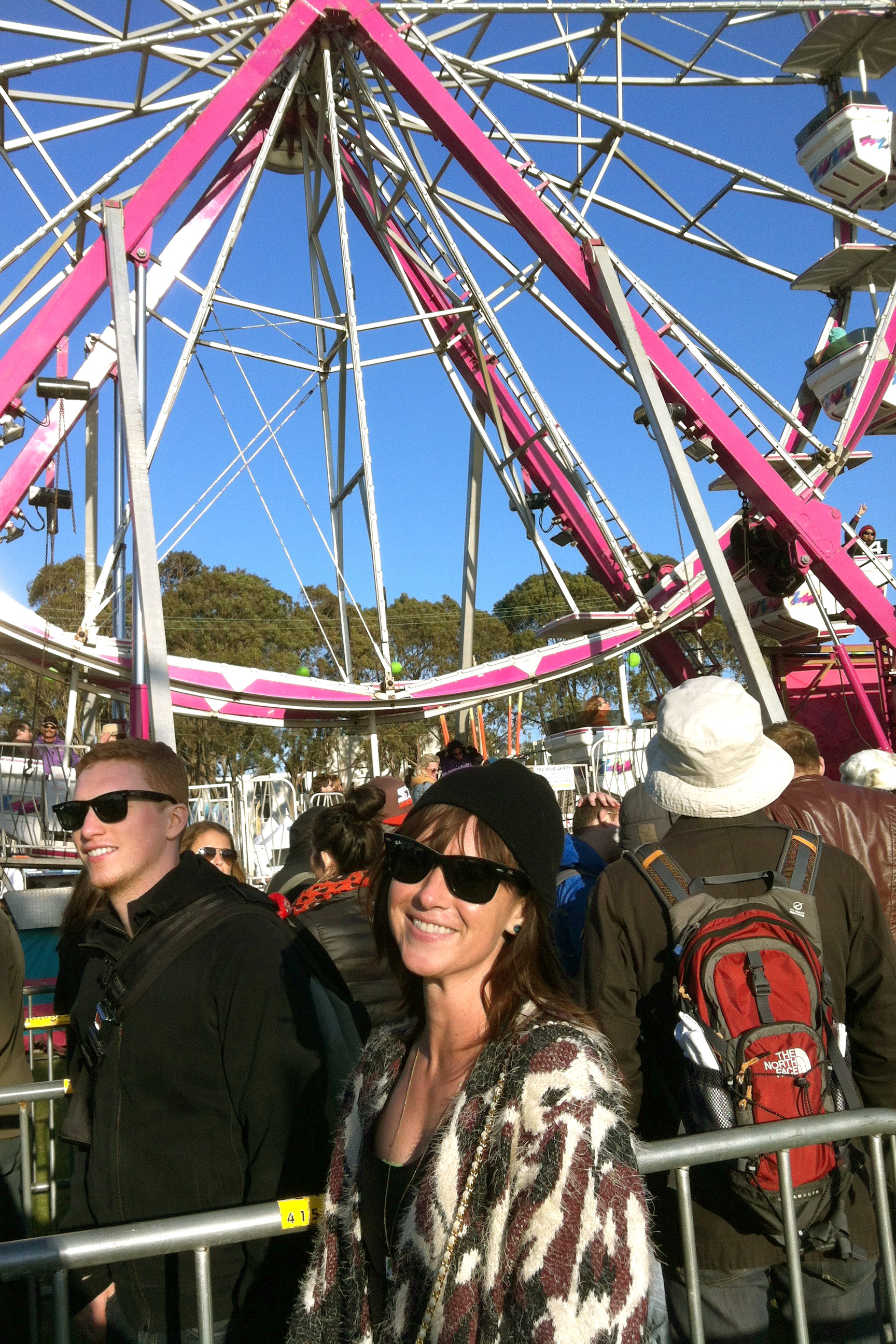 Nat going on the Ferris Wheel // Nattie on the Road