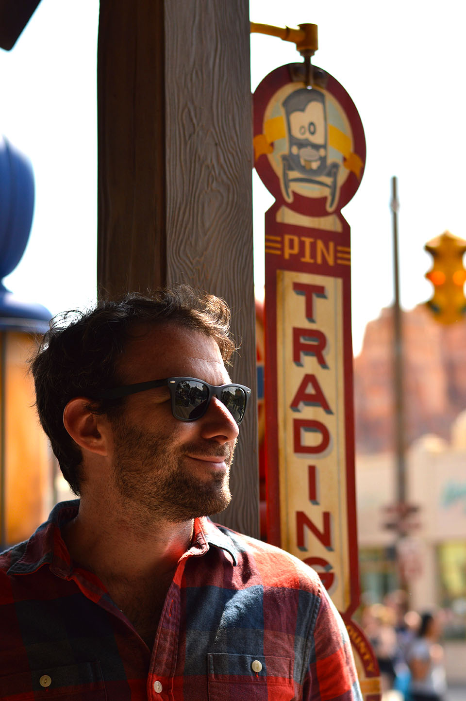 Rob in Cars Land CA Adventure // Nattie on the Road