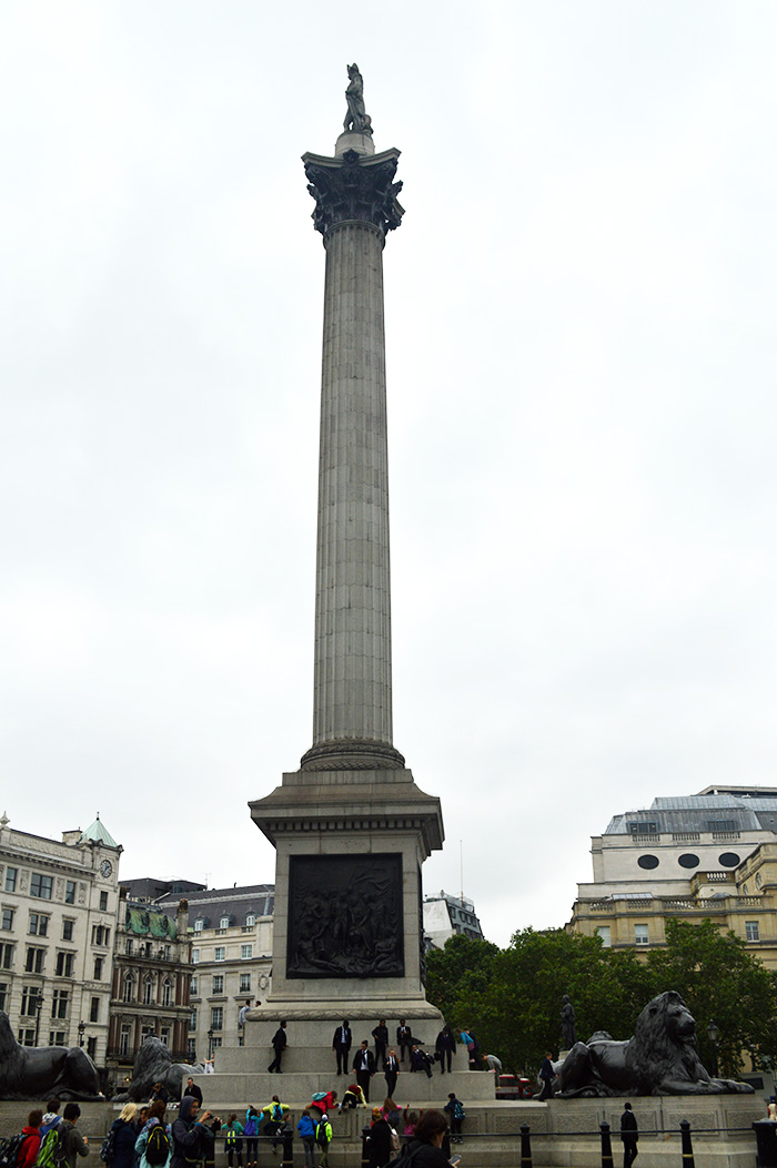 Trafalgar Square, London // Nattie on the Road