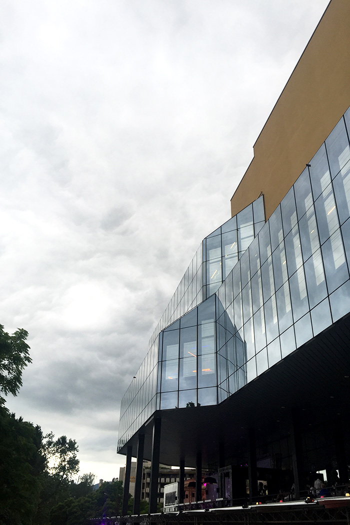 Stravinsky Auditorium, Montreux Switzerland // Nattie on the Road