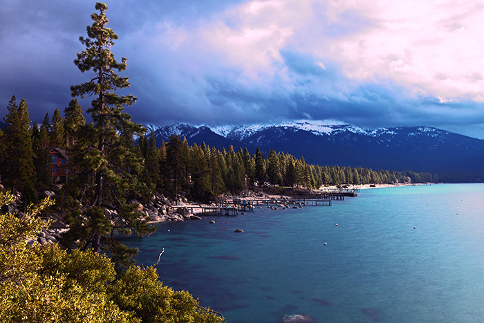 explore the lake and the mountains in Lake Tahoe