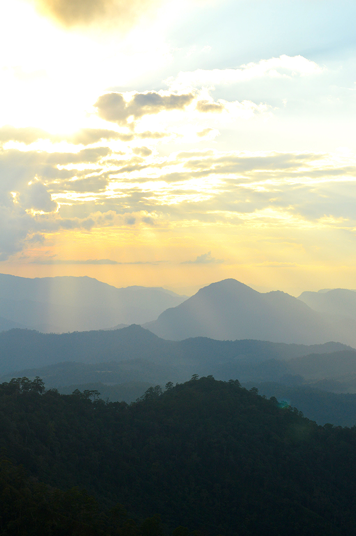 Meditating in Pai, Thailand