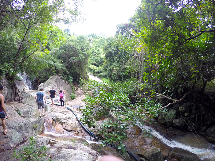 Hiking the Na Muang Waterfalls