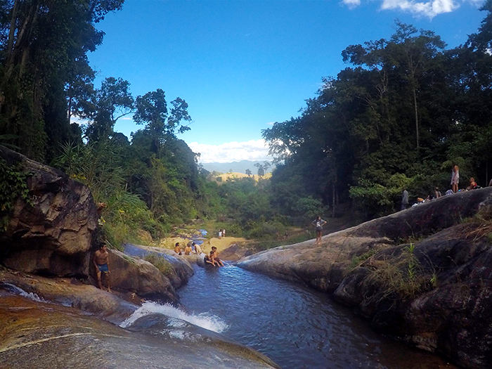 waterfalls outside of Pai