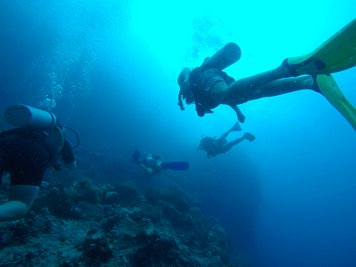 Scuba diving in Thailand