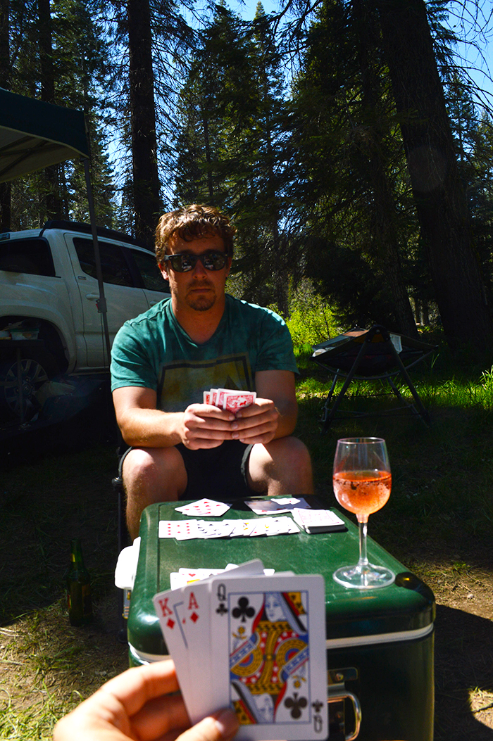 cooler card table