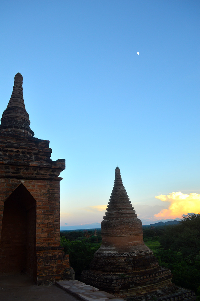 Sunset in Bagan Myanmar