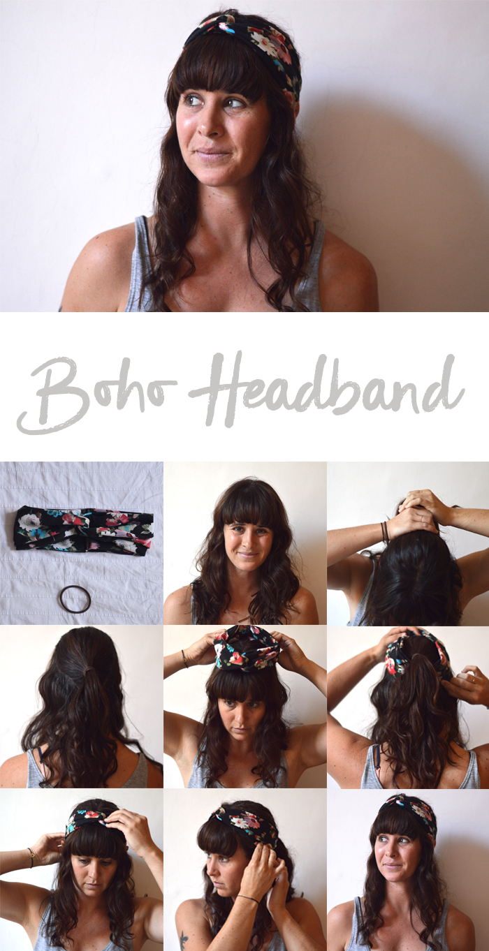 boho headband tutorial