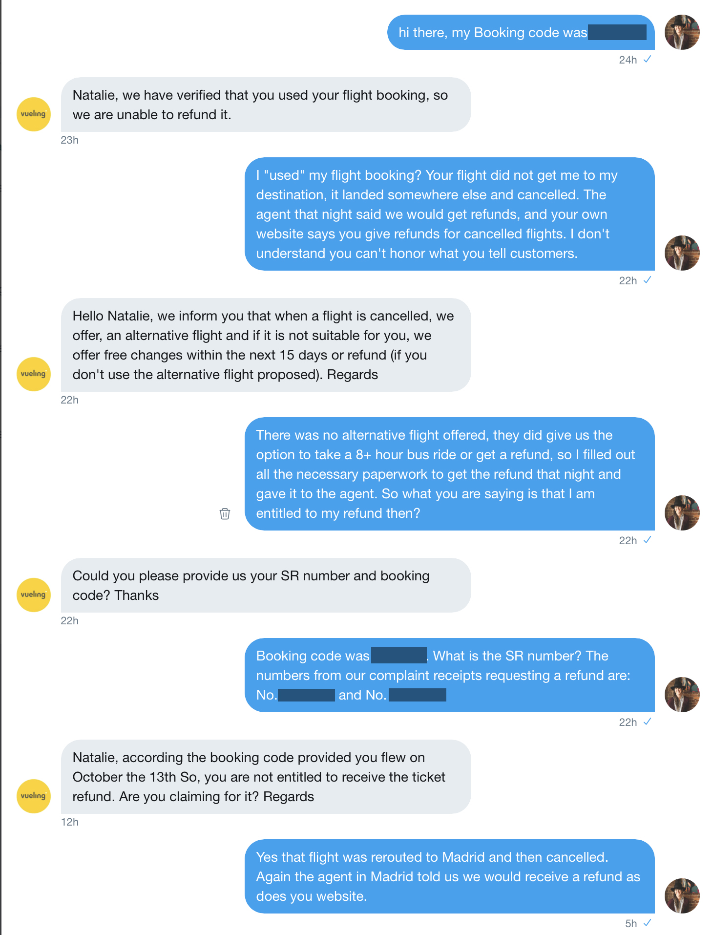 honest review: vueling airlines