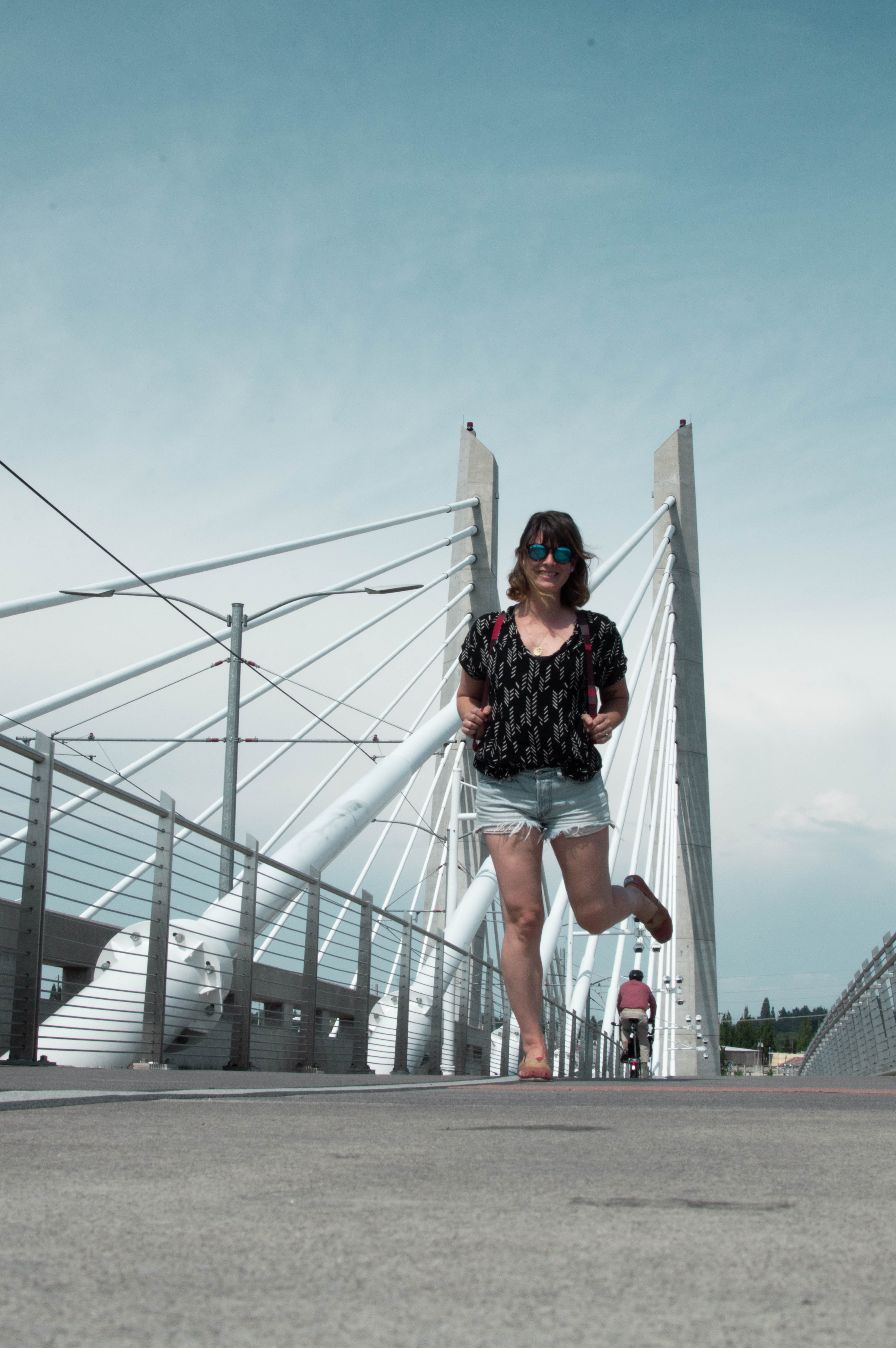 Tilikum Pedestrian Bridge