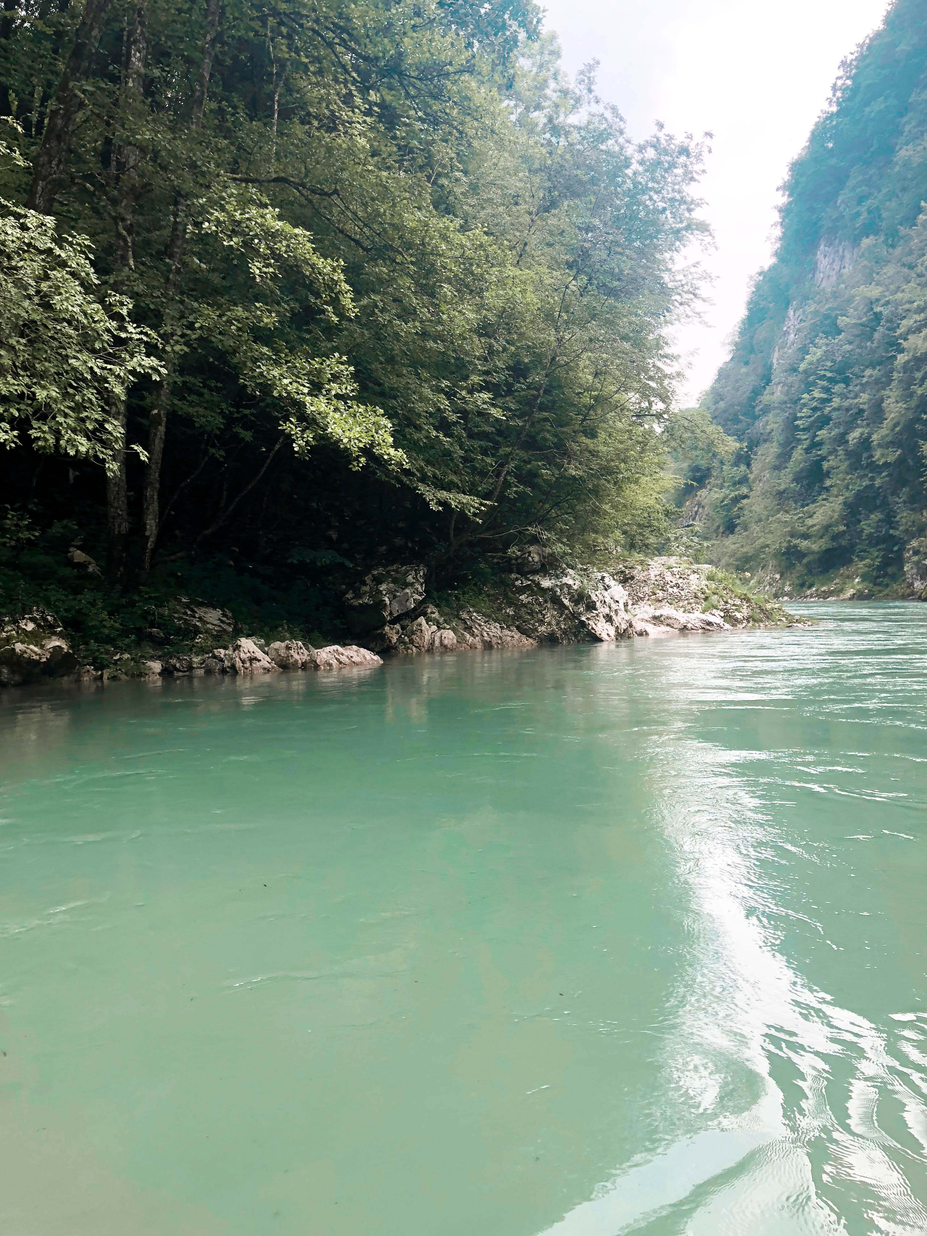 Turquoise water of the Tara River