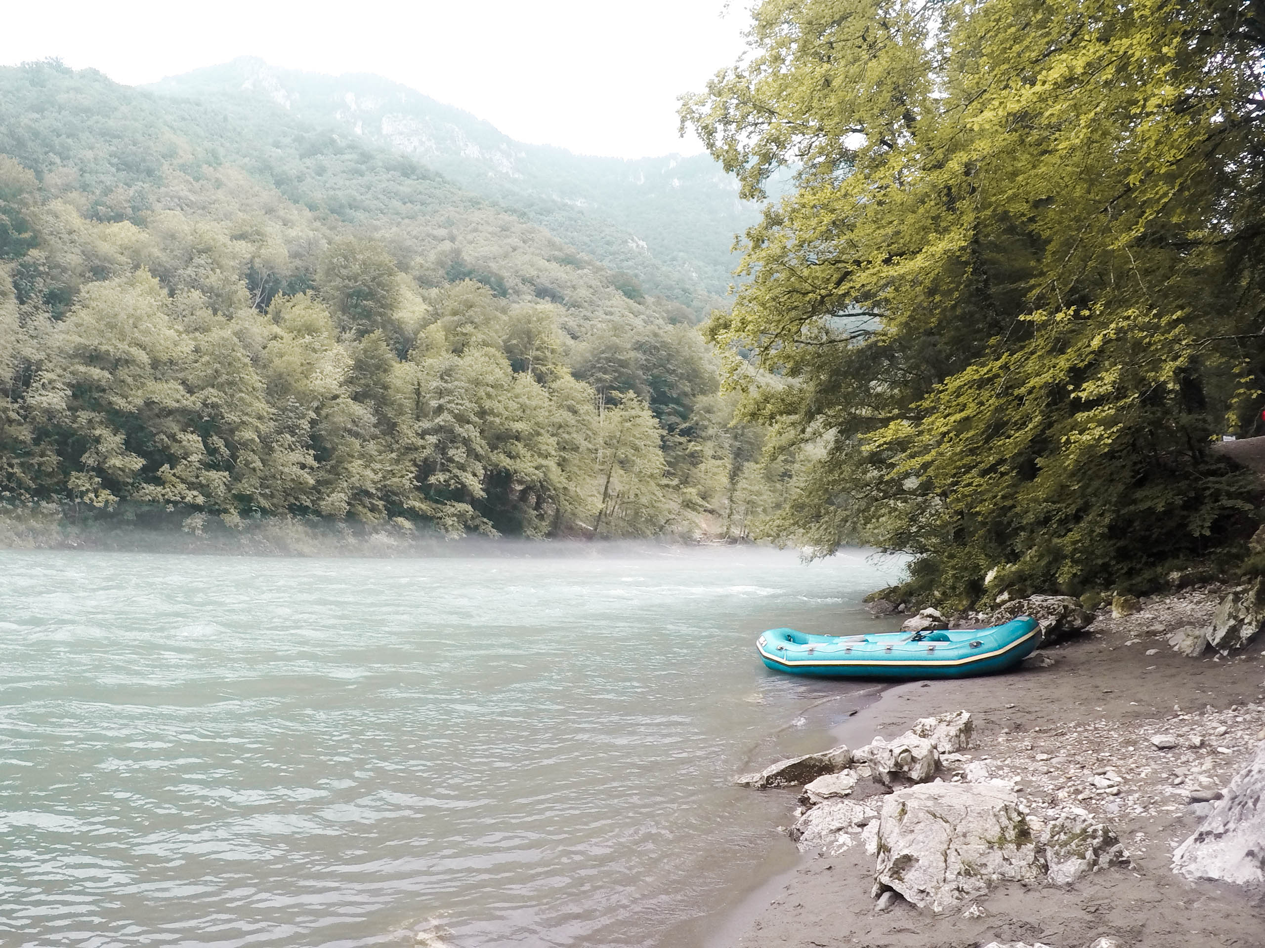 rafting the Tara River