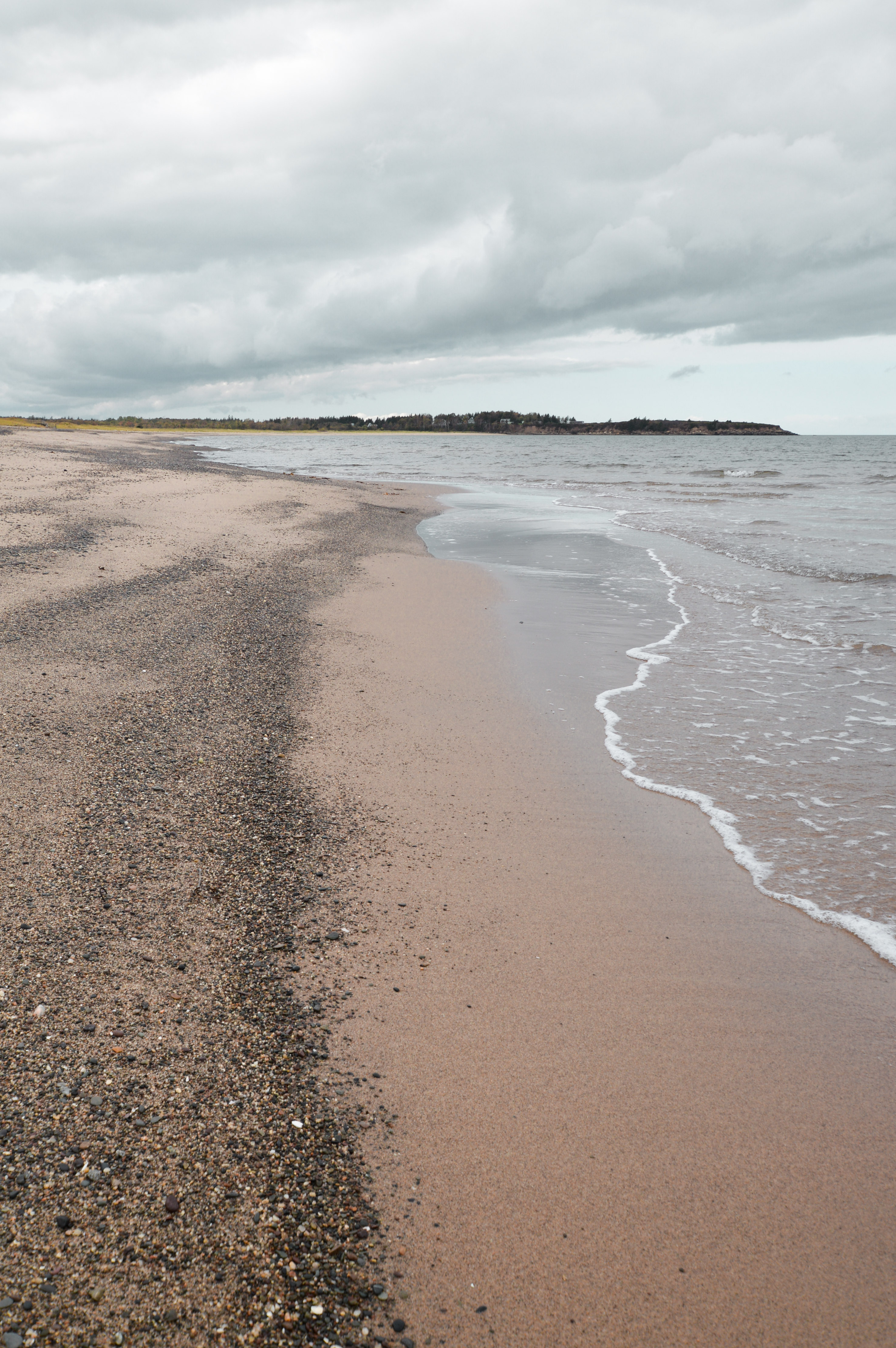 the beach