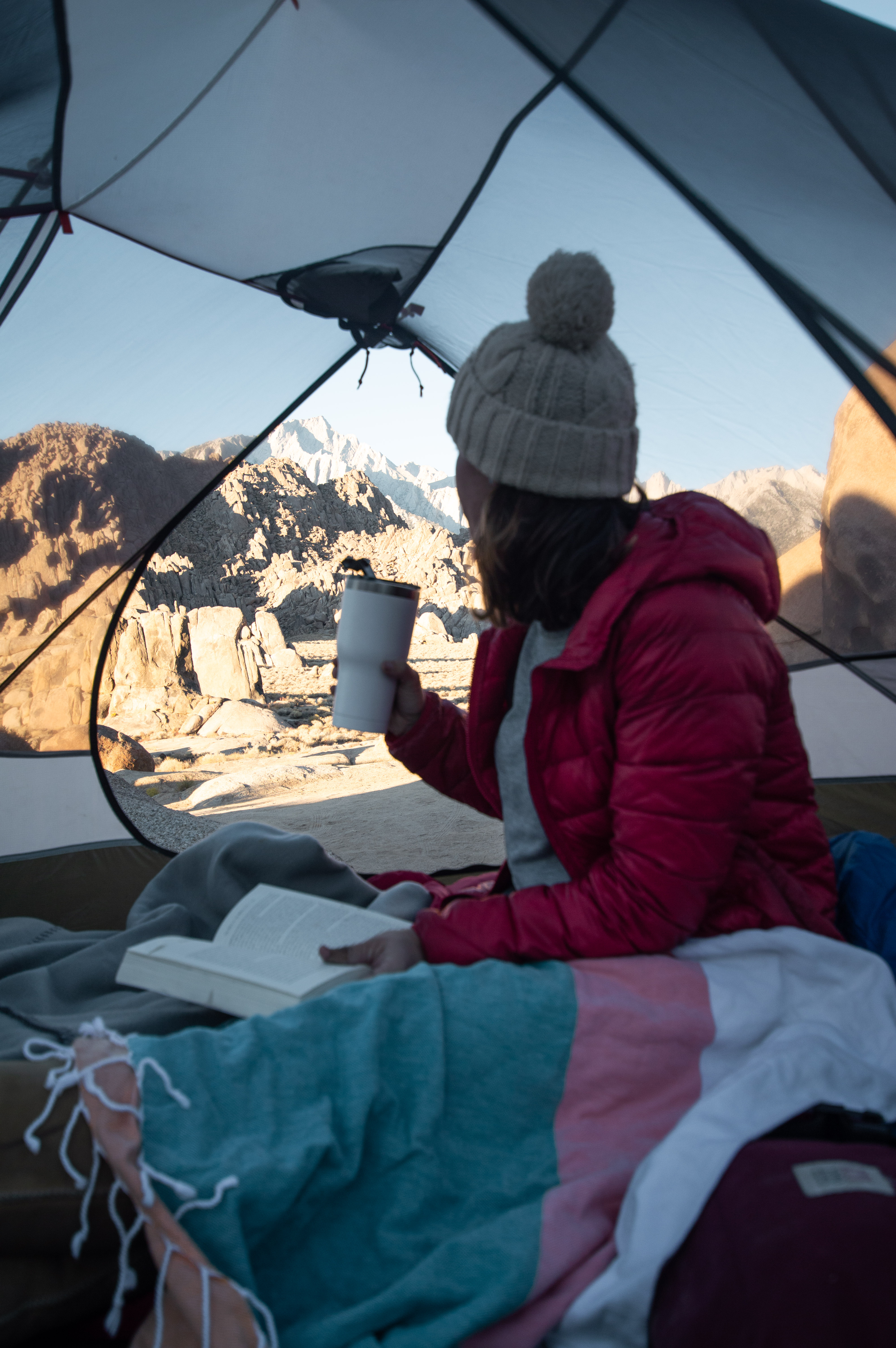 fall camping in california