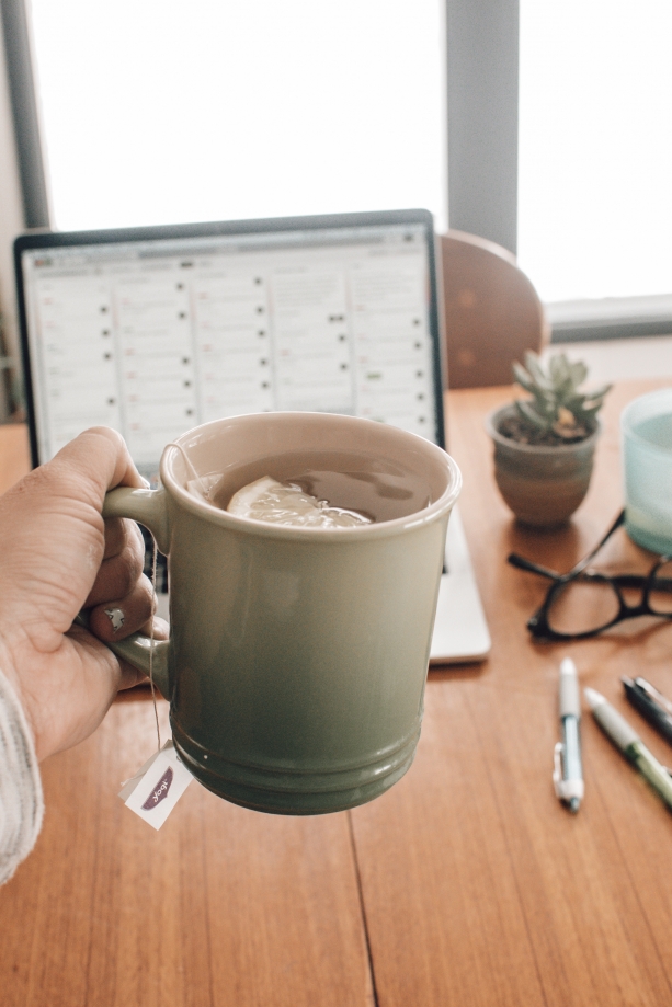 your favorite beverage for working